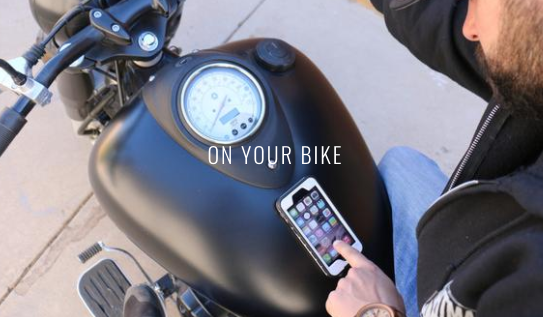 magnetic motorcycle phone mount